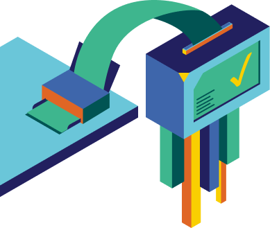 Computer analysing and validating data